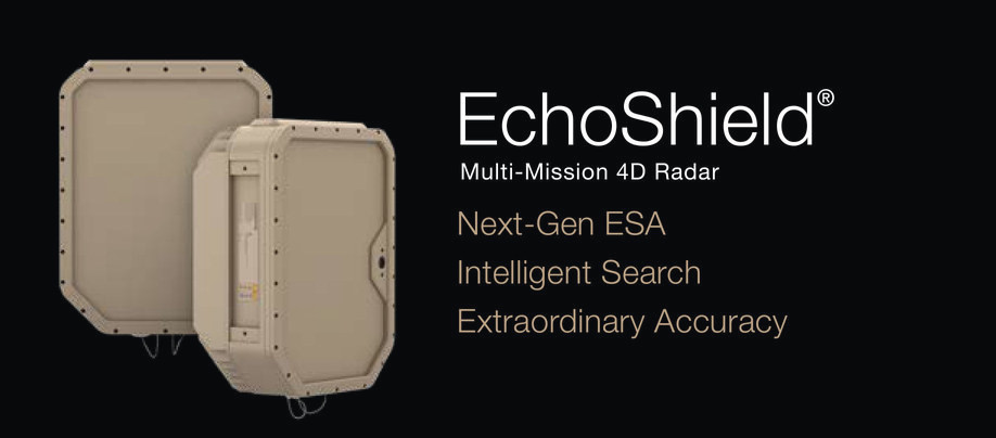 EchoShield multi-mission 4D radar — next-gen ESA, intelligent search, extraordinary accuracy